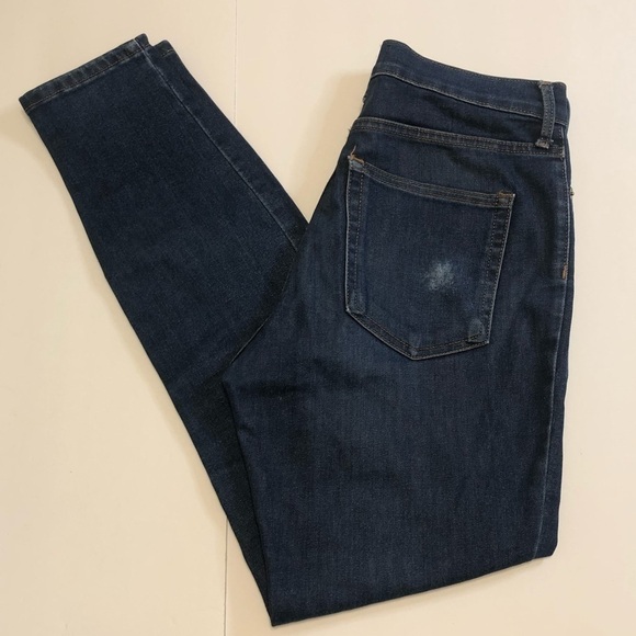 EVERLANE High Rise Skinny Dark Wash Ladies Jeans Size 27 Regular - Picture 10 of 10